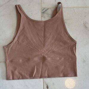 Lululemon Ribbed Crop Tank Top